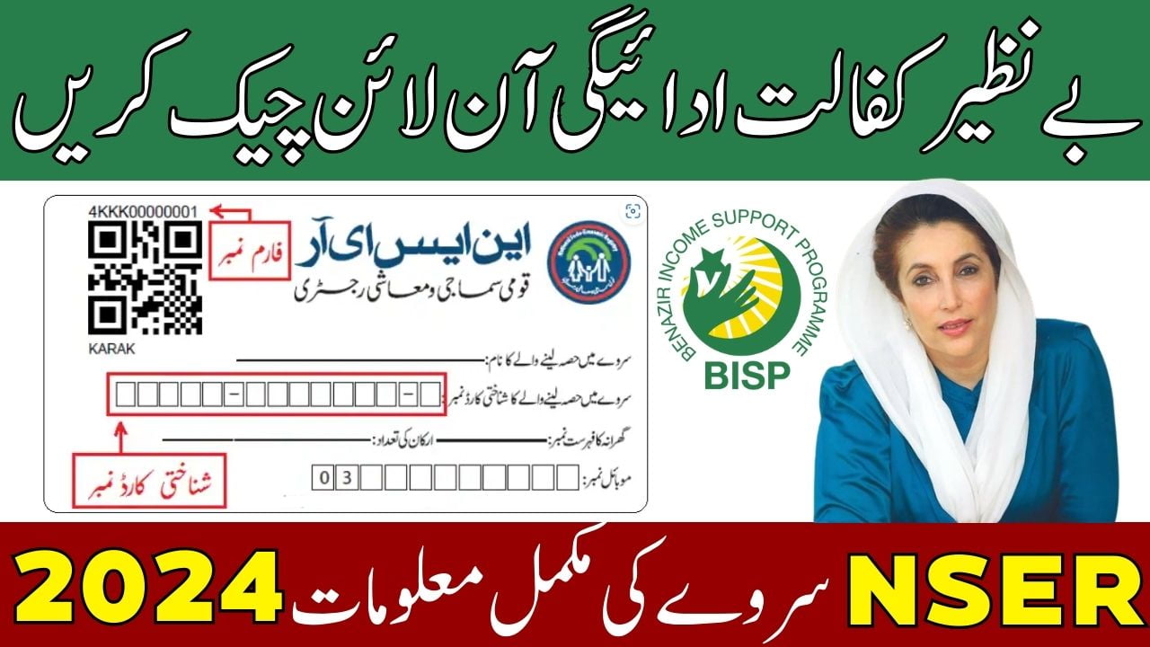 Benazir Kafalat Program Check through CNIC Latest Update 2024