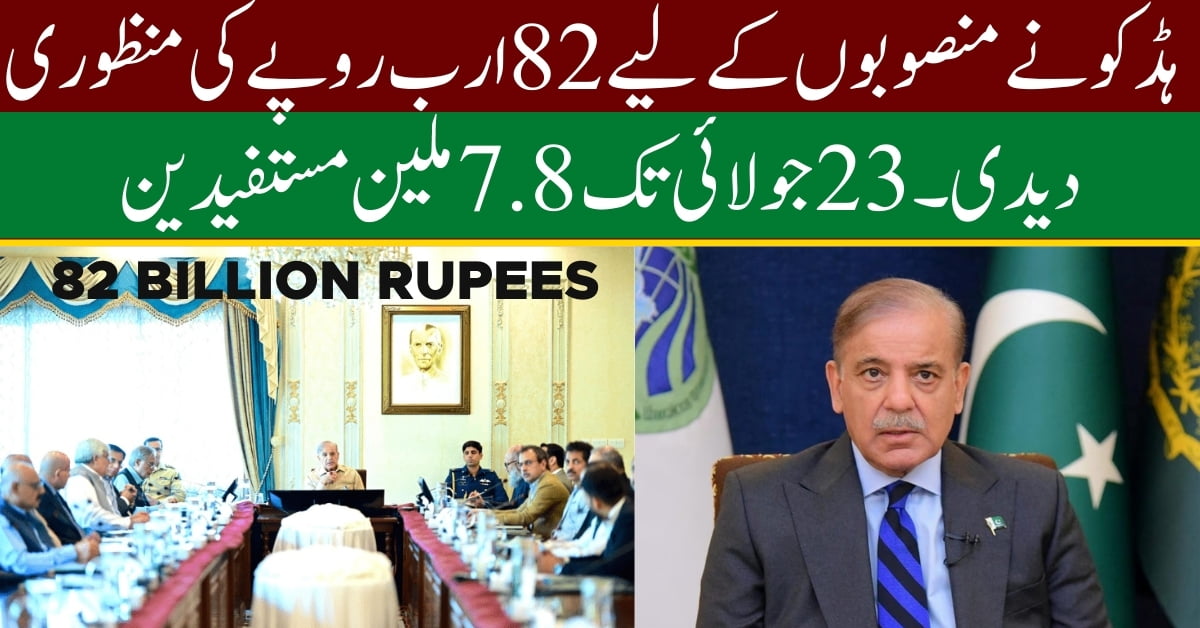 Hudco Sanctions 82 Billion Rupees for Projects; 7.8 Million Beneficiaries as of July 23