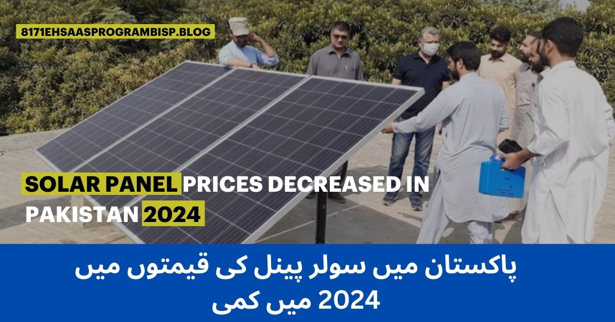 Solar Panel Prices Decreased in Pakistan 2024